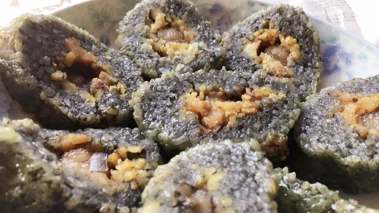 隆林黑粽子