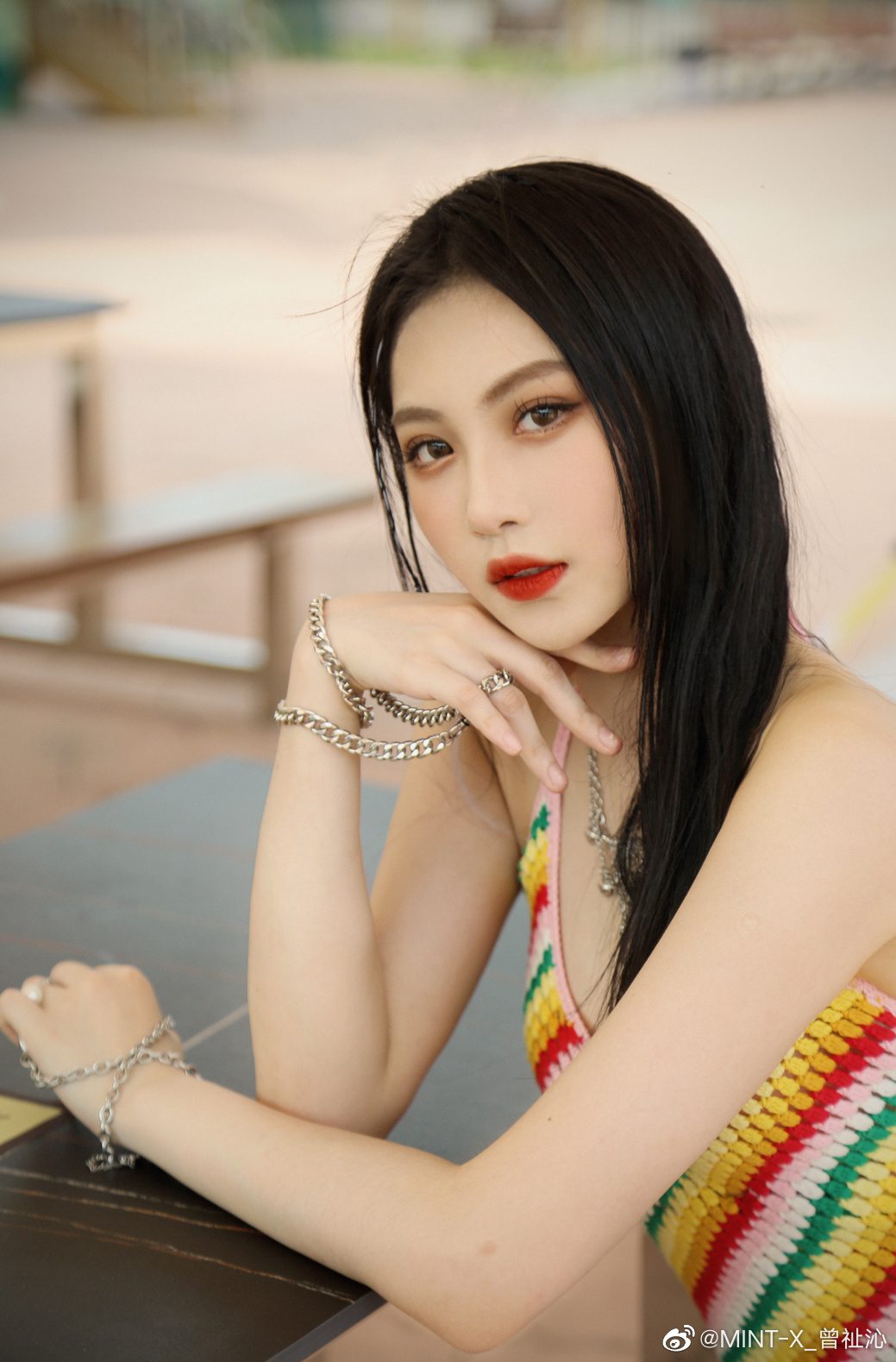  p>曾祉沁,中国内地嘻哈说唱女歌手,嘻哈女子团体 a target="_blank"