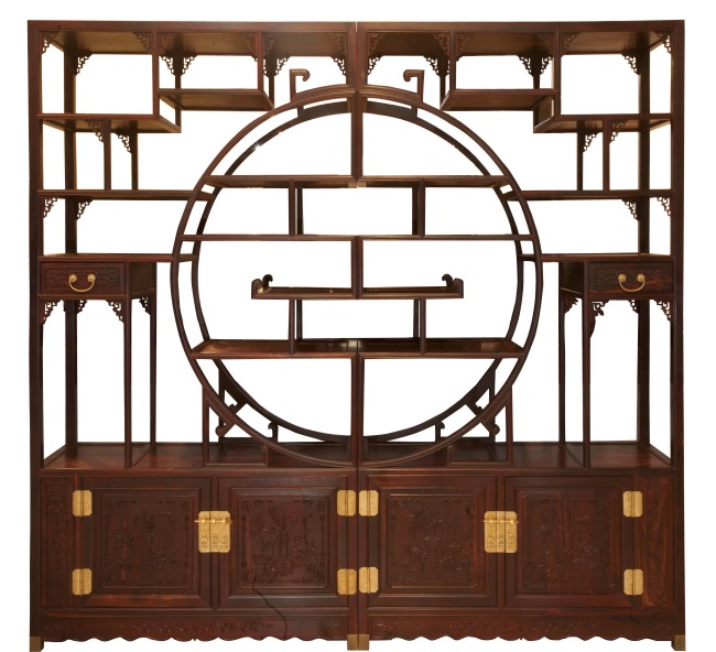 家具,秉承中式风格以宫廷建筑为代表的中国古典建筑的室内装饰设计