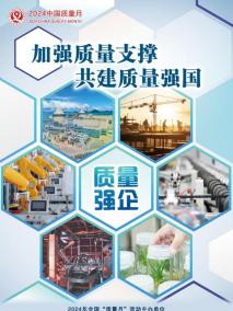 2024年全国“质量月”活动海报