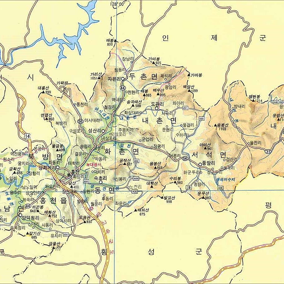 洪川郡_百度百科