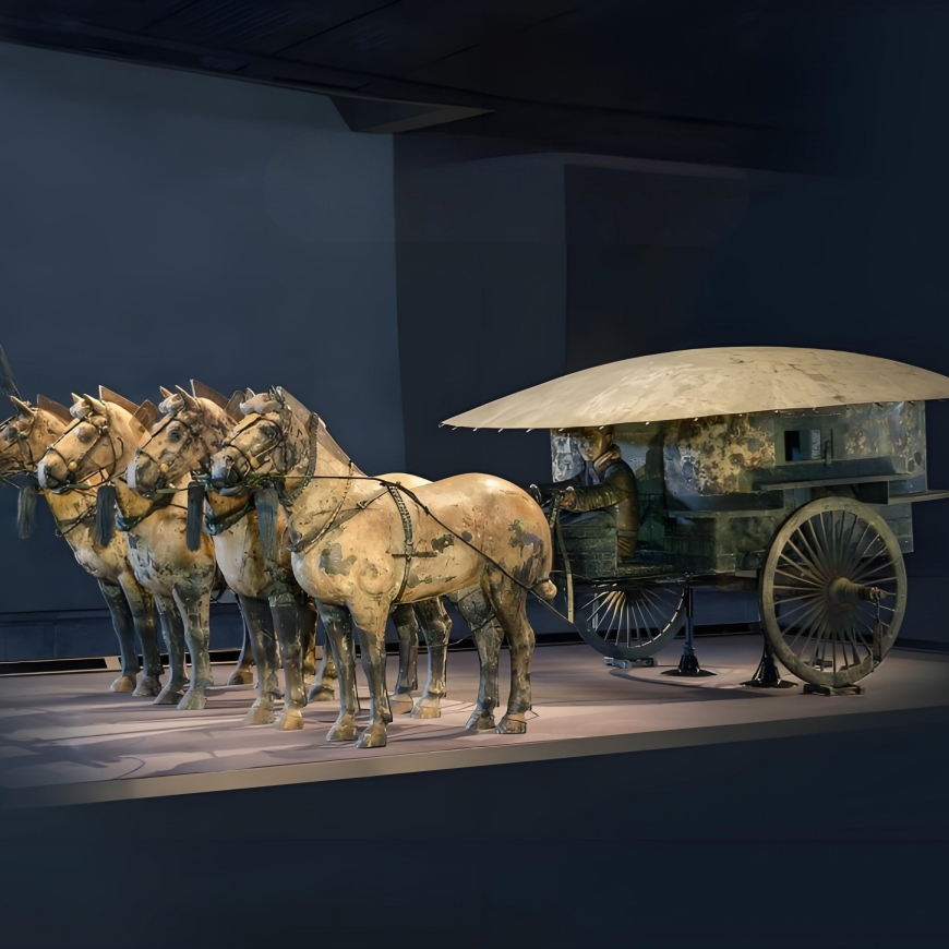 秦陵二号铜马车_百度百科