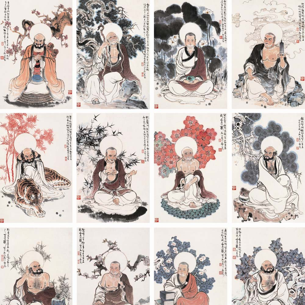 十八罗汉图_百度百科