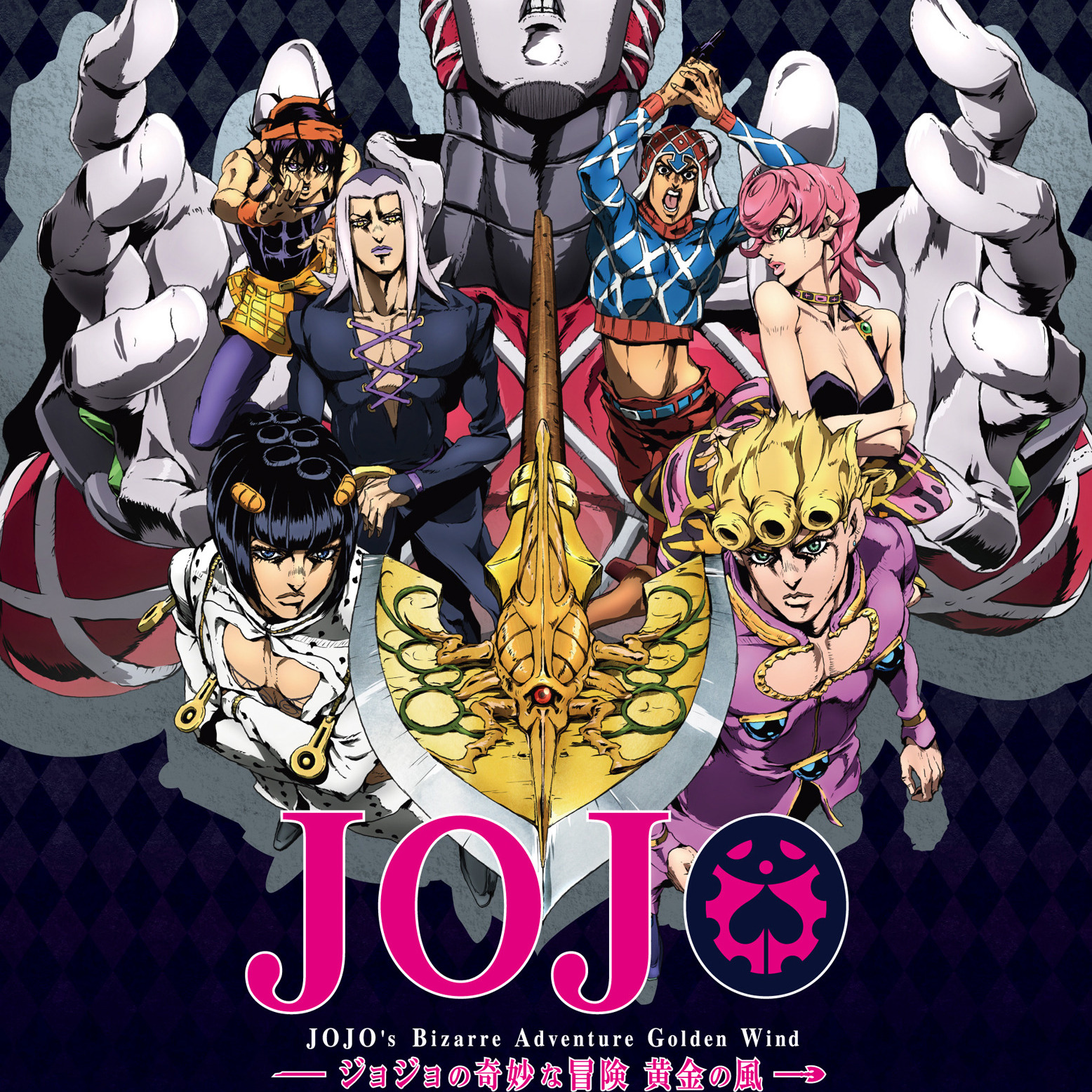 Jojo的奇妙冒险 黄金之风 David Production改编的电视动画 百度百科
