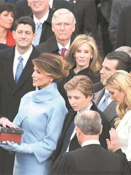 特朗普和梅拉尼娅