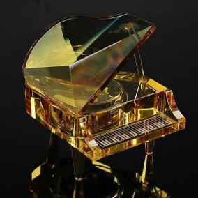 水晶钢琴音乐盒