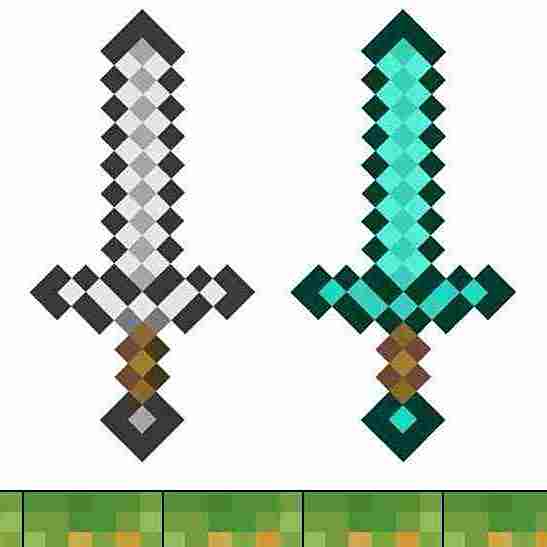 剑 Minecraft 中的一种武器 百度百科