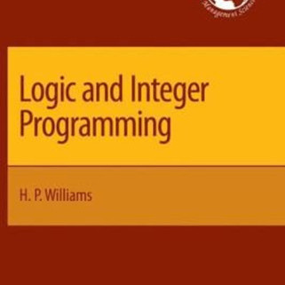 Logic and Integer Programming_百度百科
