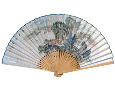 折扇（能折叠的扇子）_百度百科