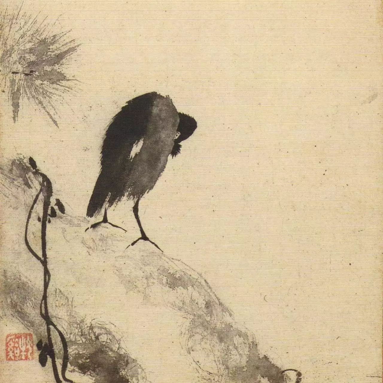 絵画 k 赤い魚