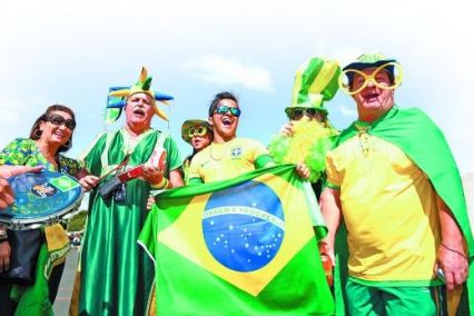 热爱体育的巴西人