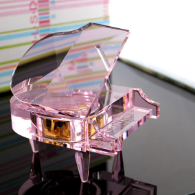 水晶钢琴音乐盒