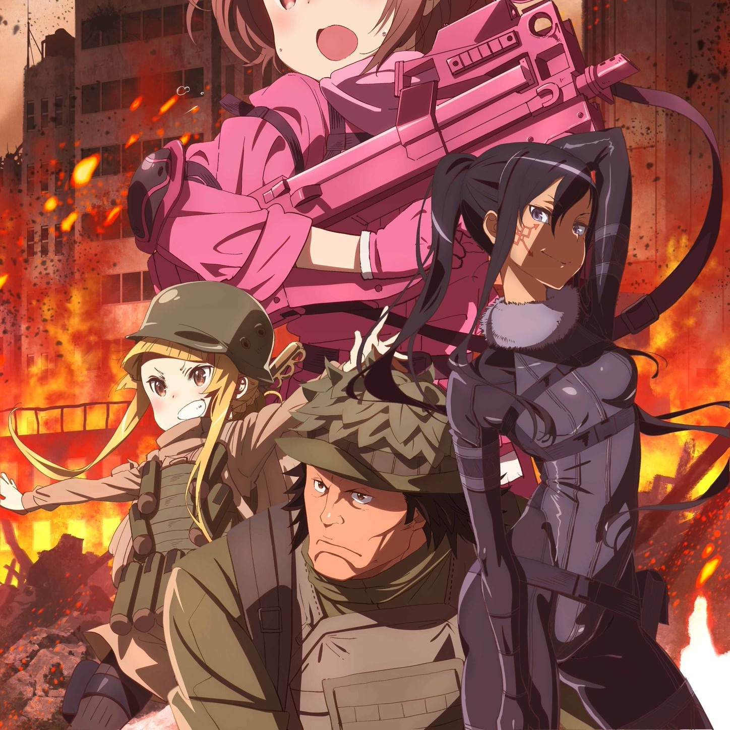 Gun Gale Online Studio 3hz改编的电视动画 百度百科