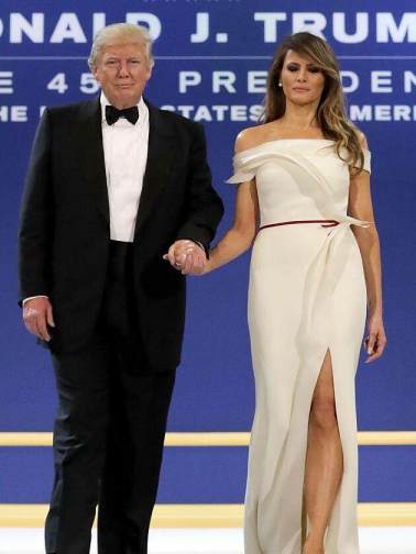特朗普和梅拉尼娅