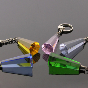 水晶钥匙扣