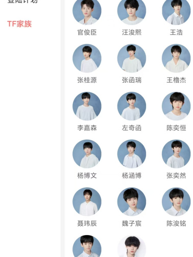 TF家族练习生（2024年12月）