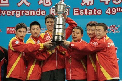 世乒赛团体冠军