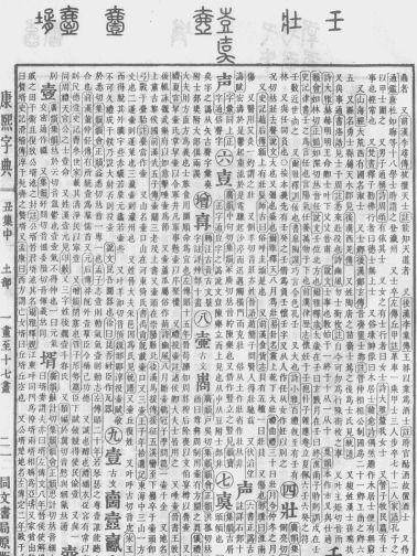 《康熙字典》书影