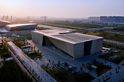 郑州美术馆新馆（苏圣亮图）