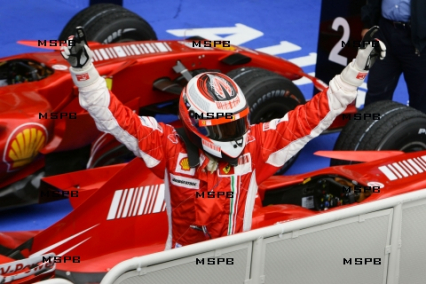 2007年法国站赢得冠军