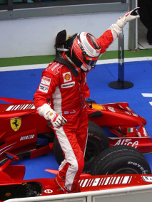 2007年法国站赢得冠军