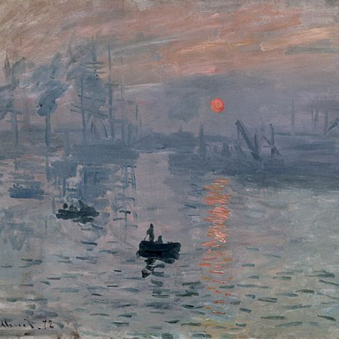 Claude Monet 印象派 【日の出】 印象・日の出 モネ