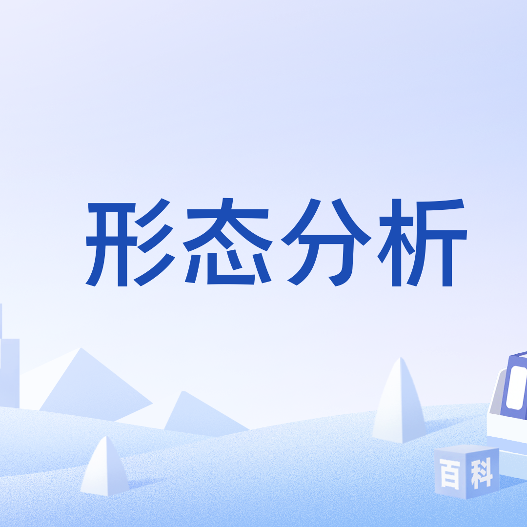 形态分析_百度百科