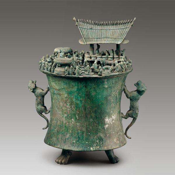 西汉诅盟场面铜贮贝器_百度百科