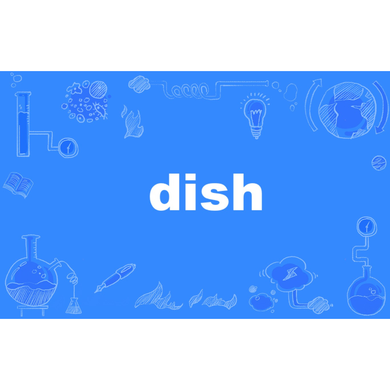 dish（英文单词） 百度百科
