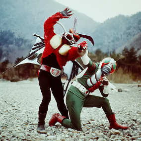 《假面骑士V3》剧照