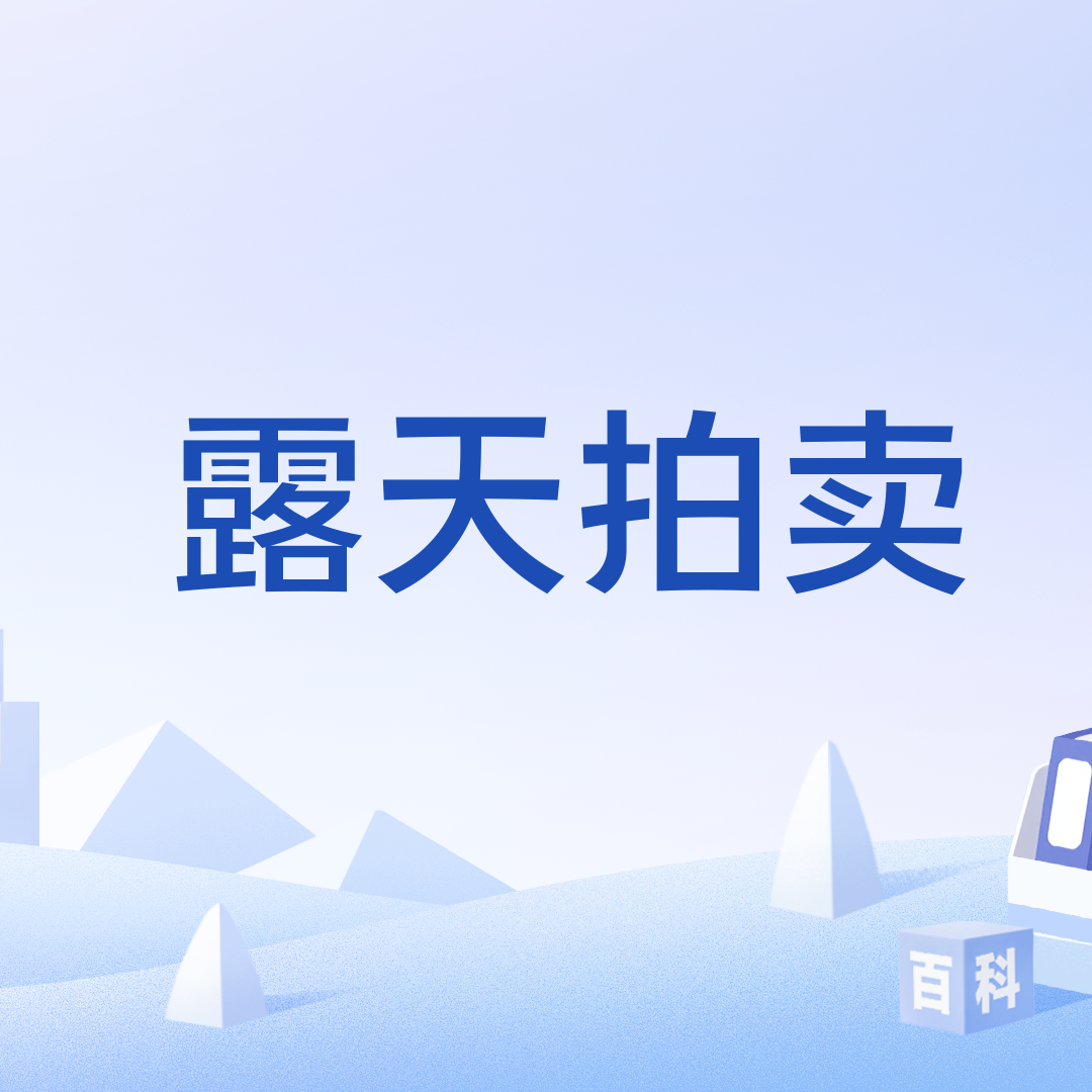 露天拍卖_百度百科