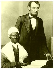 亚伯拉罕·林肯与黑人助手（绘画）