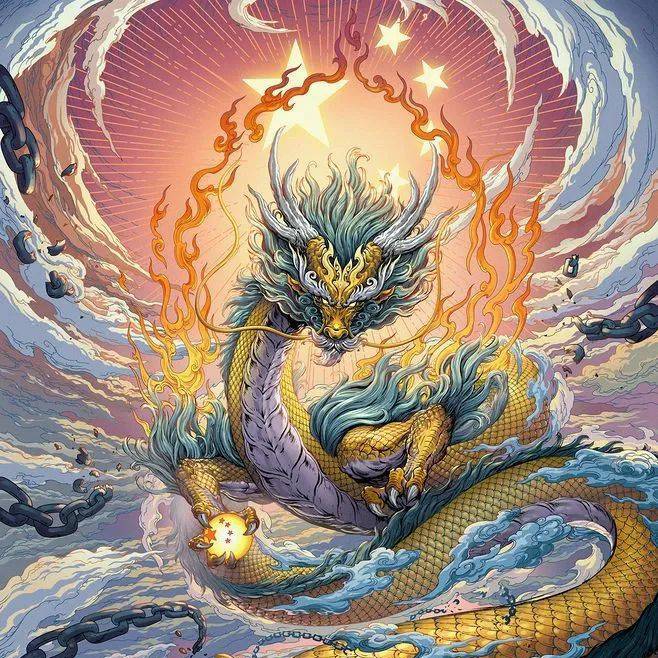 龙 中国古代神话中的动物 百度百科