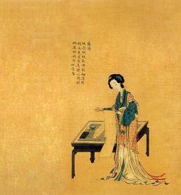 明代·千秋绝艳图·薛涛