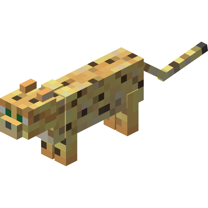 豹猫 游戏 Minecraft 中的生物 百度百科